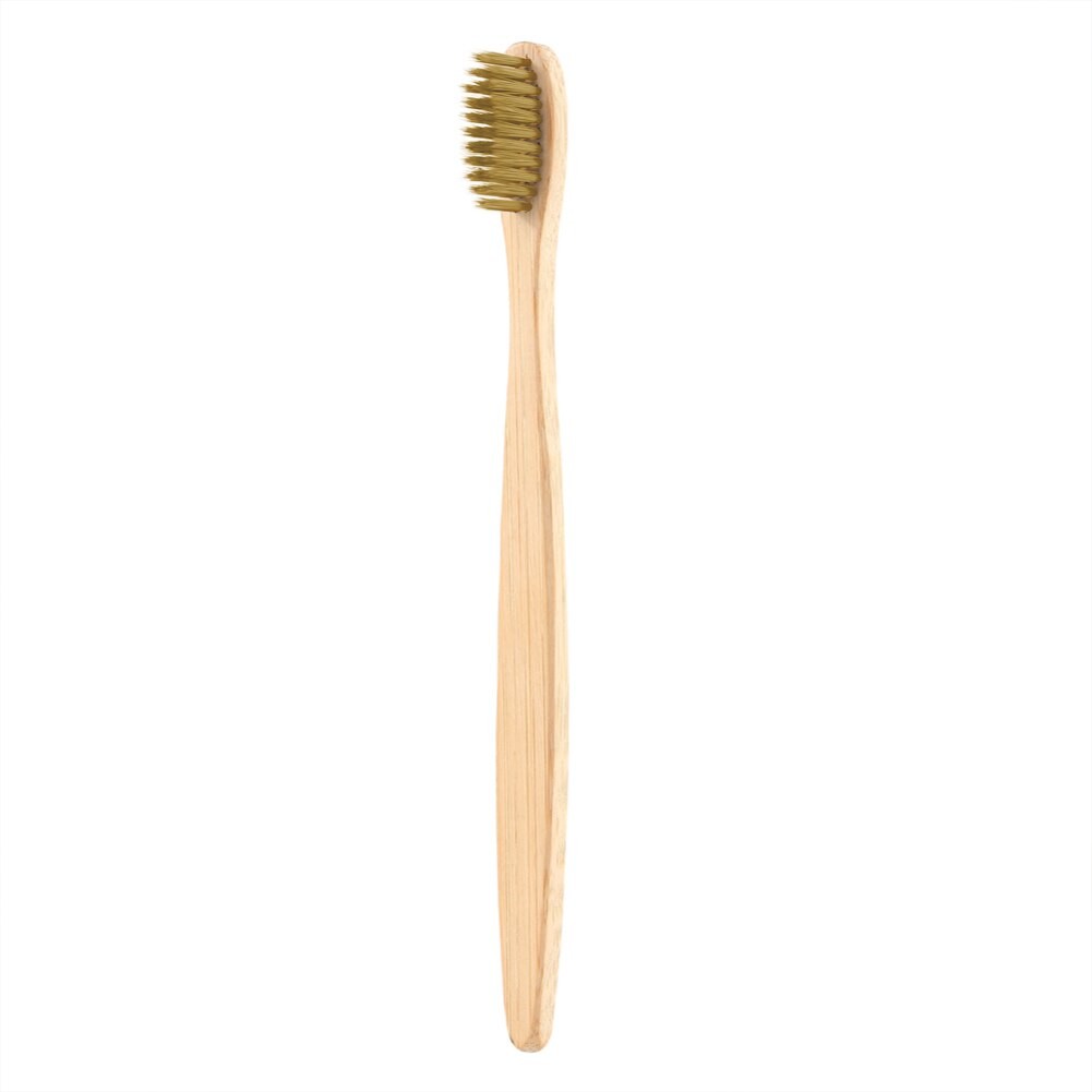 4 PièCES/1 Pc Adultes Soins Buccaux Poignée En Bambou Nature Brosse à Dents En Bois Doux 4 Couleurs Soies Nettoyage Brosse à Dents De Voyage thumbnail