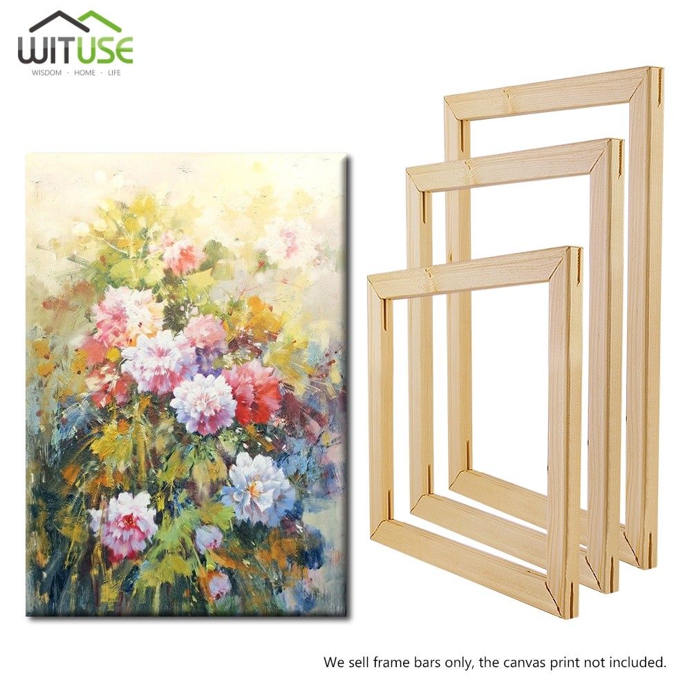Civière De Toile En Bois, Cadre En Bois, Art Mural Pour La Peinture à L'huile (un Système De Cadre Nécessite 4 PièCES), à Faire Soi-même
