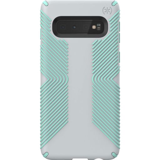 Speck Presidio Grip for Samsung Galaxy S10 Dolphin Grey Aloe Green 124589-6249