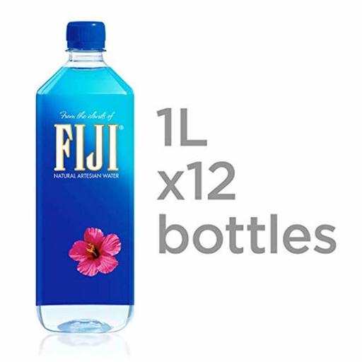 Fiji Natural Artesian Water, 33.8 Fl Oz (Pack of 12),NEW, FREE SHIPPING