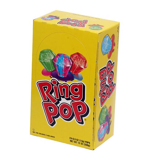 Ring Pop Candy 24 Ct (Pack of 5)
