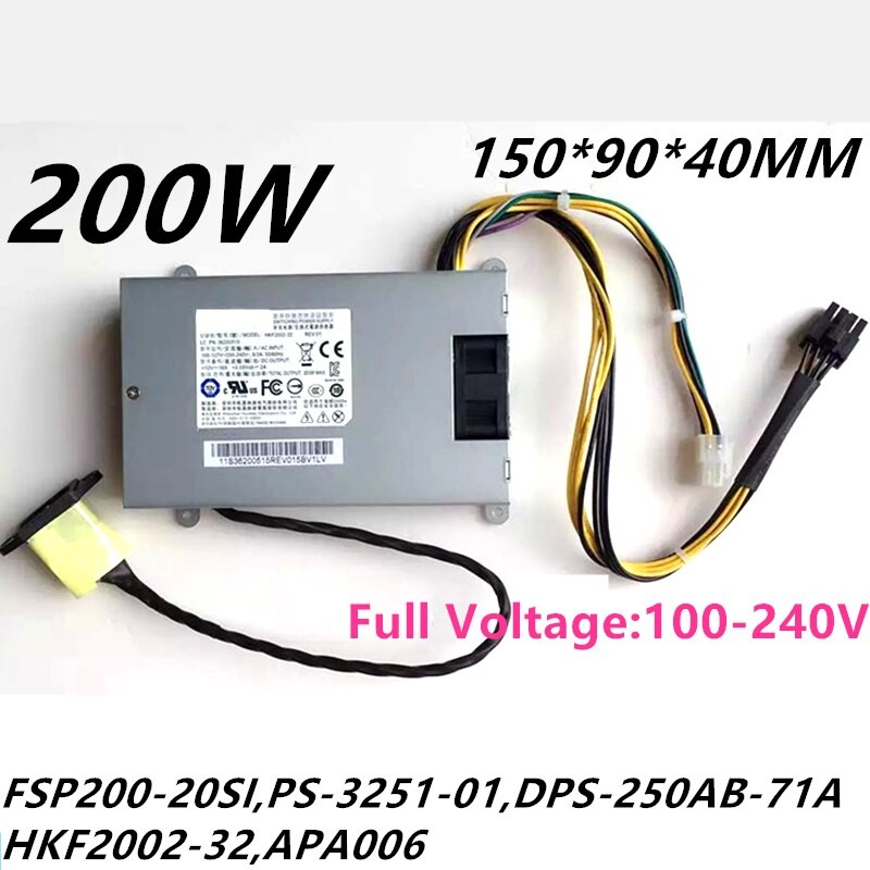 Nouvelle PSU Pour FSP B320 B340 B325 B540 B545 200W Alimentation FSP200-20SI PS-3251-01 DPS-250AB-71A HKF2002-32 APA006