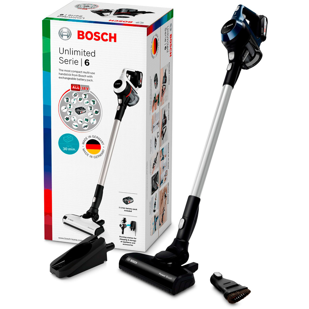 Bosch Haushalt BBS611PCK Akku-Handstaubsauger 18 V Beutellos