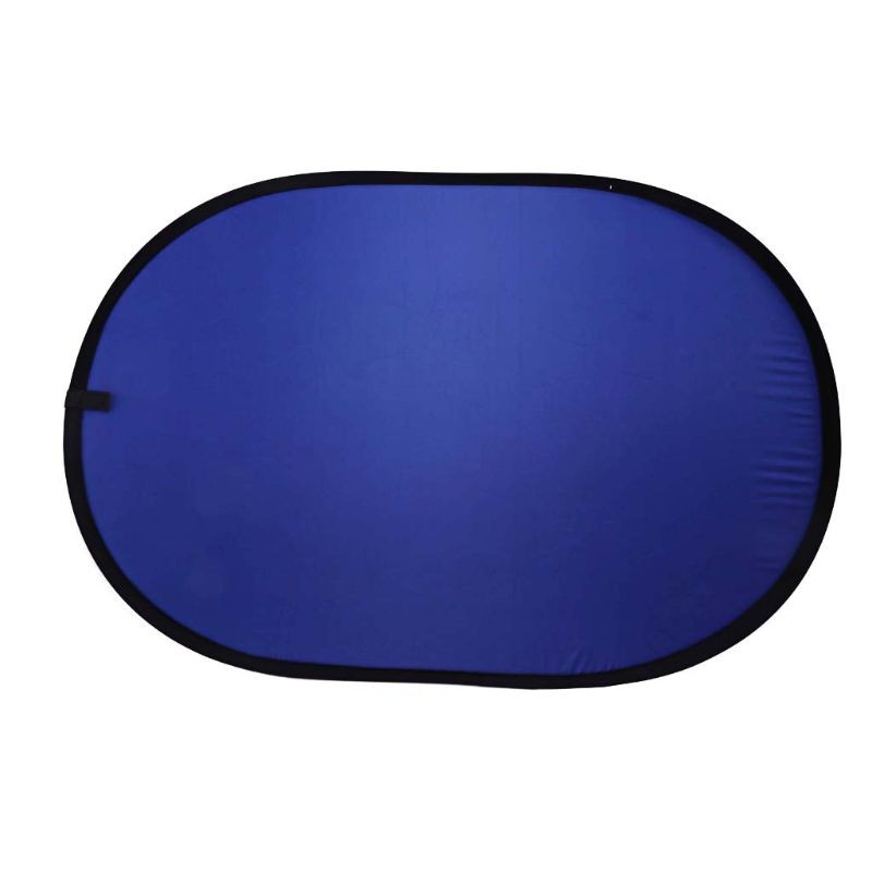 100*150CM Ovale Pliable Portable Réflecteur Bleu Et Vert écran Chromakey Photo Studio Réflecteur De Lumière Pour La Photographie