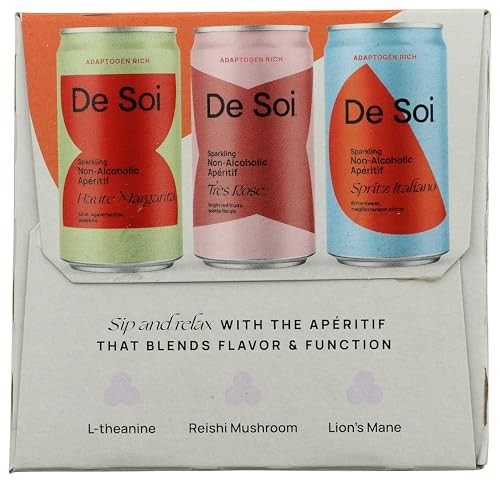 De Soi Non-Alcoholic Apéritif Variety Pack 6 Cans (8 Fl Oz Each) thumbnail