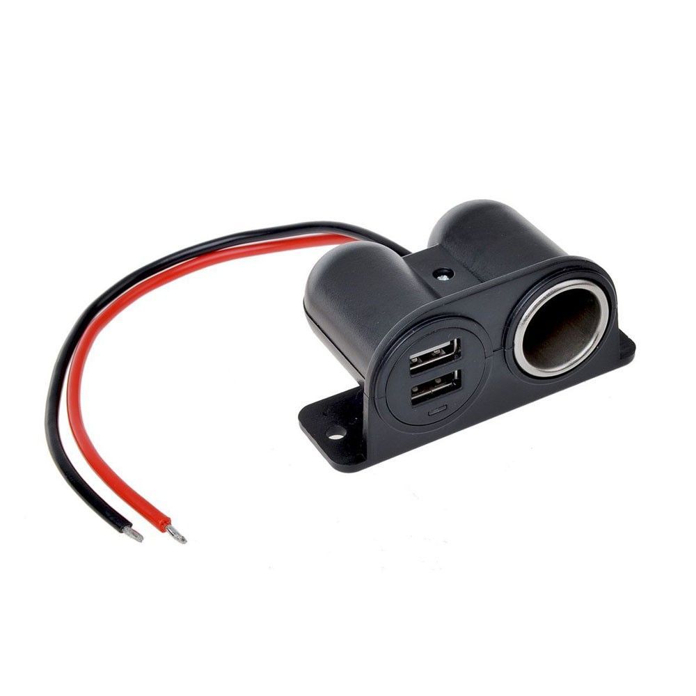 IWH 019010 IWH Socket USB 12 24V 2100Ma 4.2A Load Car 12V Connectors
