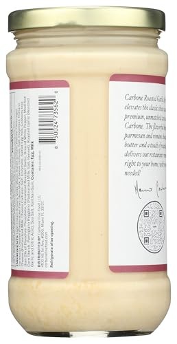 Carbone Roasted Garlic Alfredo Pasta Sauce, 15 Ounces (Pack of 6) thumbnail