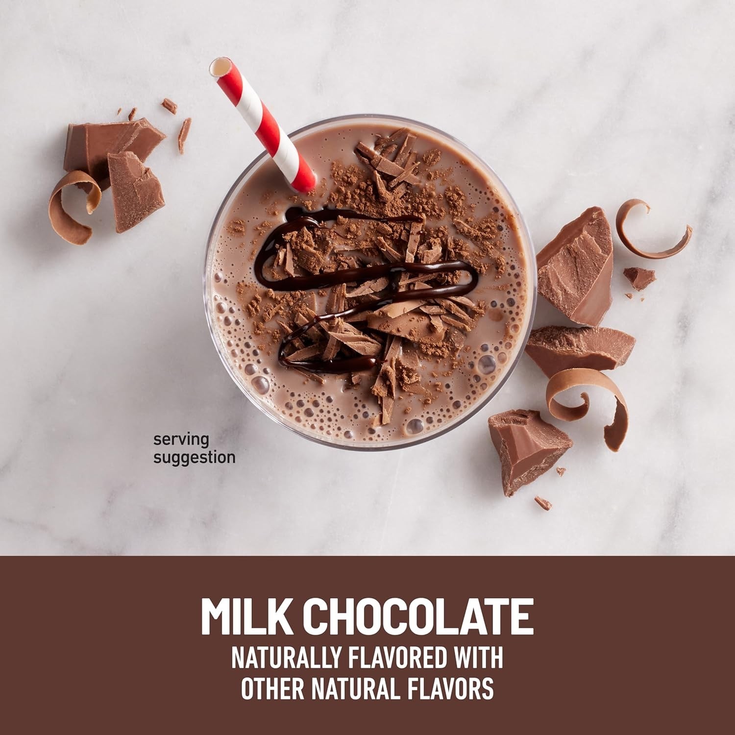SlimFast Advanced Milk Chocolate High Protein Shakes 11 Fl. Oz., 12 Pk thumbnail