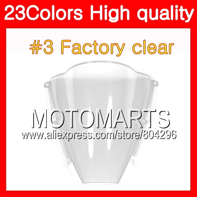 Pare-brise Anti-fumée Noir Chromé, 23 Couleurs, Pour HONDA NSF100 06 07 08 09 10 NSF 100 NSF-100 2006 2007 thumbnail