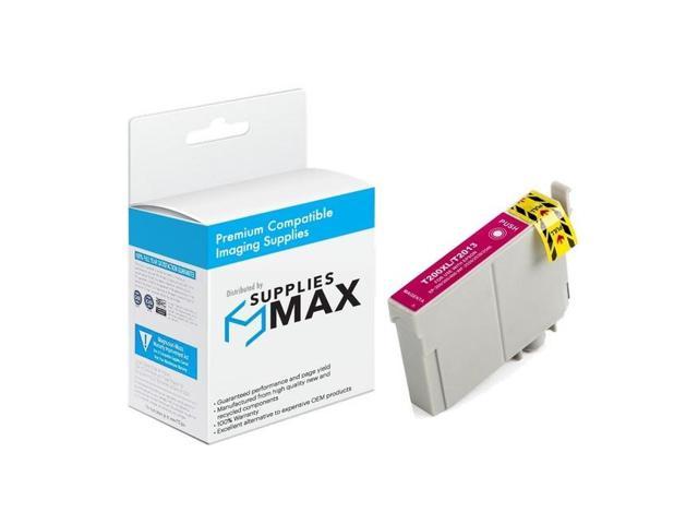 SuppliesMAX Replacement for WF-2520/2530/2540/XP-200/300/310/400/410 Magenta High Yield Inkjet (450 Page Yield) (NO. 200XL) (T200320)