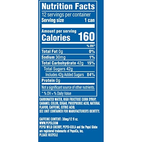 Pepsi Wild Cherry Soda, Fridge Pack Bundle, 12 Fl Oz, 36 Cans thumbnail