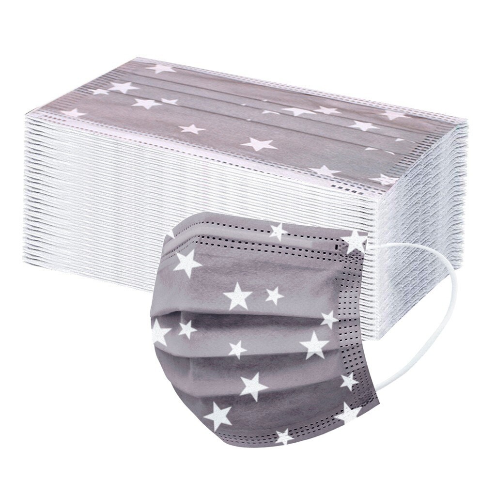 50/100 PièCES écharpe Bandana écharpe Jetable Maks Pour La Protection Des Germes Pour Les Enfants Bleu écharpe Jetable Bandana Tissu-Maks Visière thumbnail