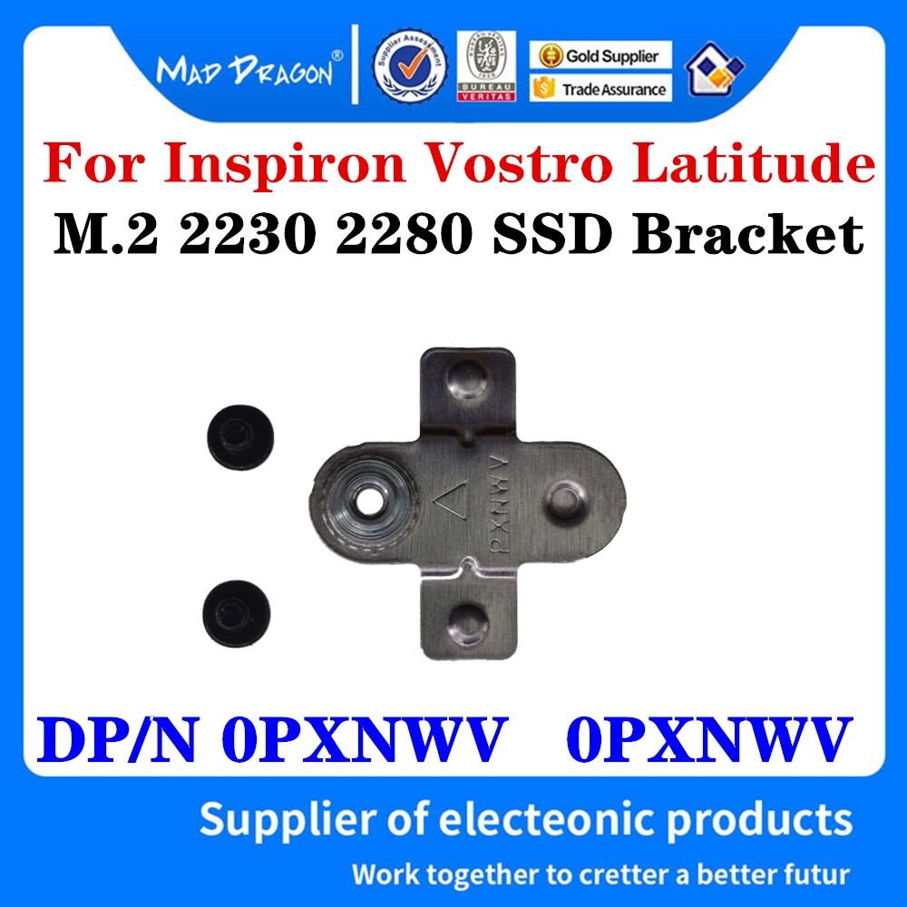 PXNWV – Support De Montage SSD Pour Ordinateur Portable Dell Inspiron 3590, 5501, 5505, 5508, 5580, 5585, 5590, 5591, 7570, 7580, 7573, 7590, 7786 thumbnail