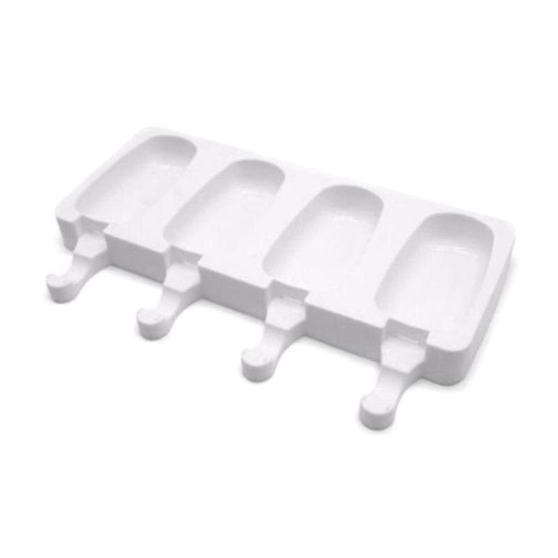 Moules à Glace En Silicone 4 Cavités, De Alimentaire, Fait Maison, Pour Desserts, Bâtonnets De Bar, Pour Sucettes Et Congélateur, à Faire Soi-mê thumbnail