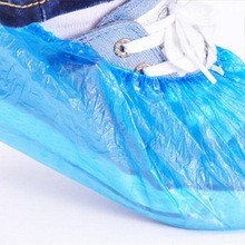 Chaussures Jetables écologiques Pour La Maison | 100 PièCES, Sacs En Plastique , Tapis Jetable élastique, Couvre-chaussures En Plastique Bleu Une F thumbnail