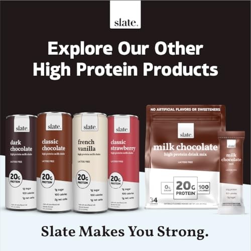 Slate Milk Classic Strawberry Protein Shake, 11 FZ thumbnail
