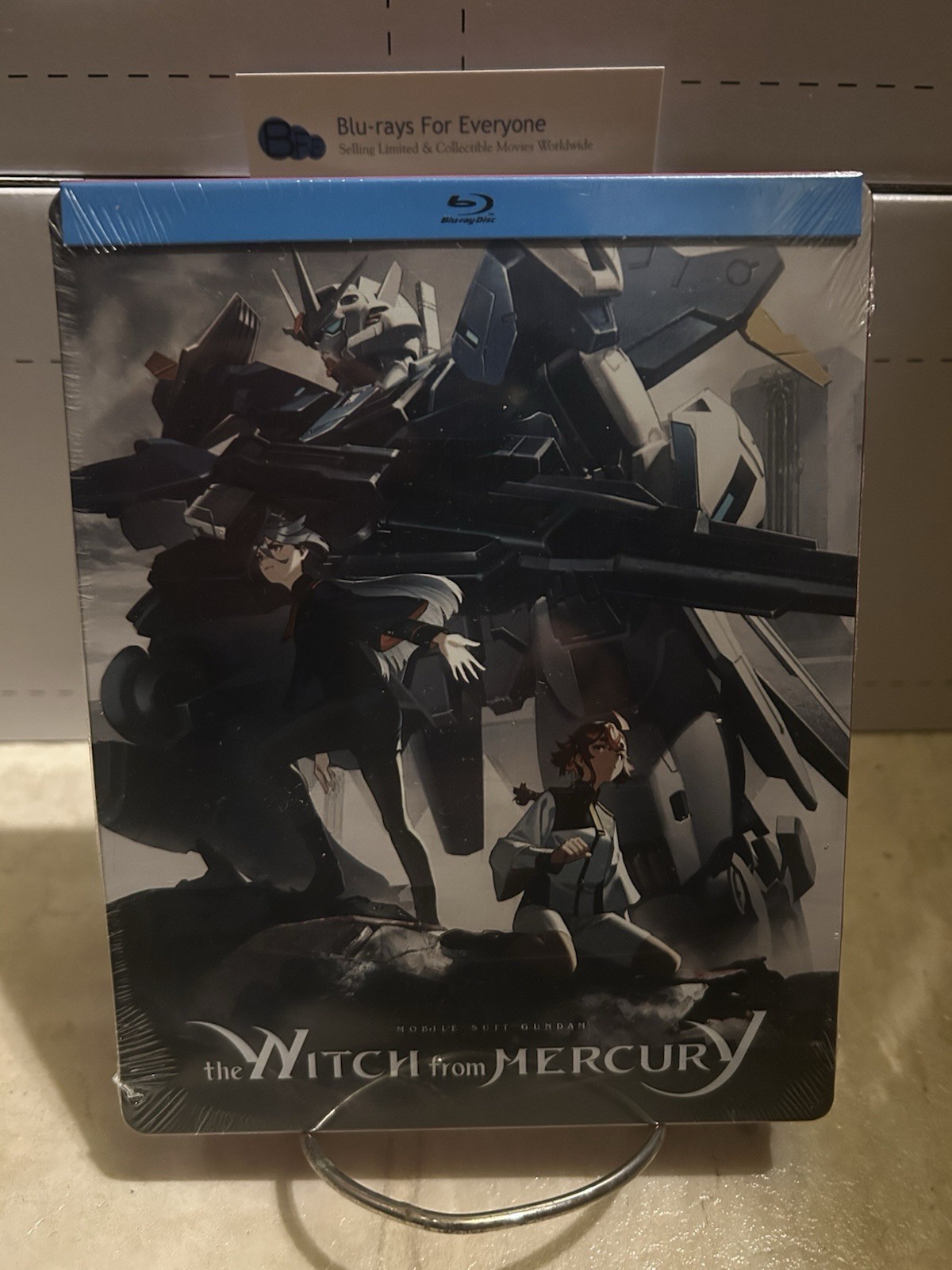 NEW Mobile Suit Gundam the Witch from Mercury Season 2 SteelBook Blu-ray No Dent