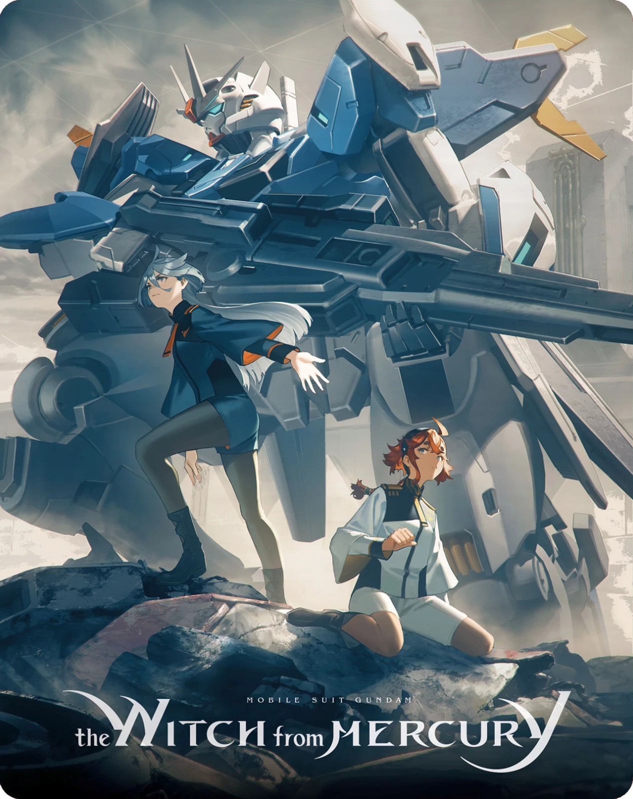 NEW Mobile Suit Gundam the Witch from Mercury Season 2 SteelBook Blu-ray No Dent thumbnail
