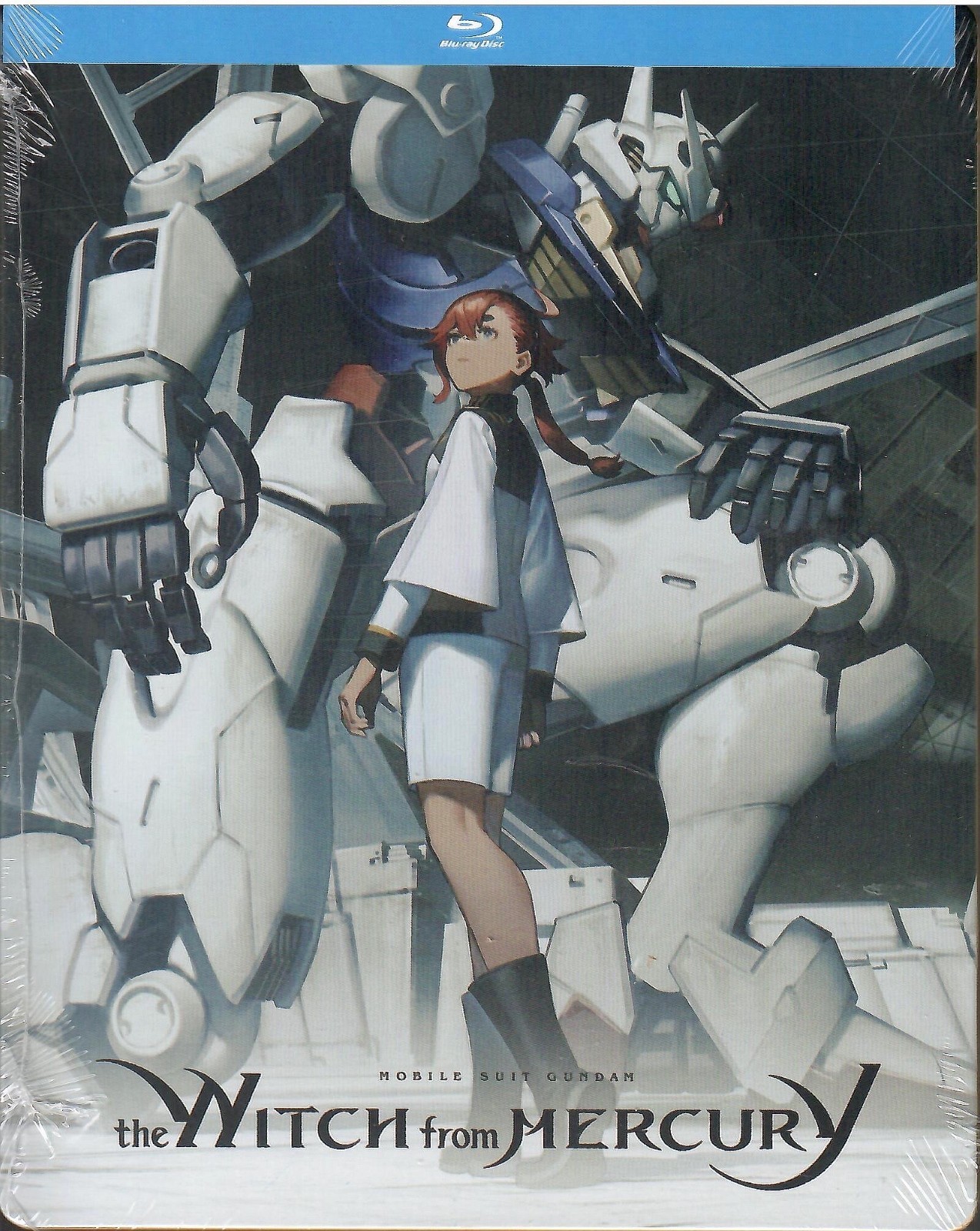 NEW Mobile Suit Gundam the Witch from Mercury Season 1 SteelBook Blu-ray No Dent thumbnail