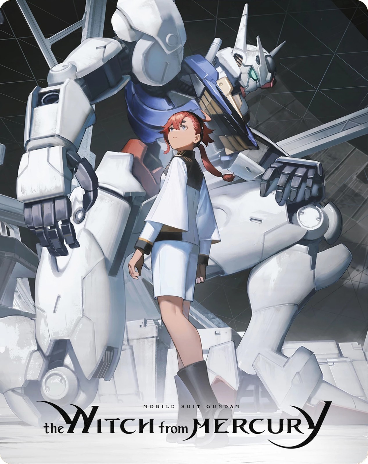 NEW Mobile Suit Gundam the Witch from Mercury Season 1 SteelBook Blu-ray No Dent thumbnail