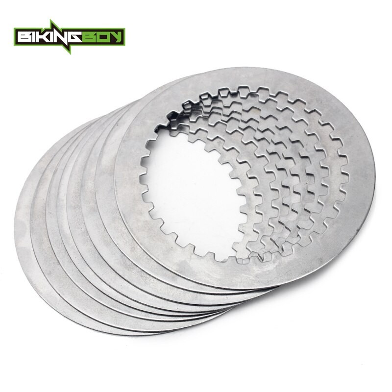 BIKINGBOY 9 Plaque De Friction D'embrayage + 8 Séparateur D'acier Plaques + 5 Ressorts WR250F 01-13 08 09 10 11 12 YZ250F 07 06 05 04 03 02 01 thumbnail
