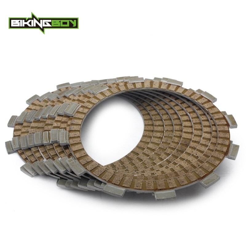 BIKINGBOY 9 Plaque De Friction D'embrayage + 8 Séparateur D'acier Plaques + 5 Ressorts WR250F 01-13 08 09 10 11 12 YZ250F 07 06 05 04 03 02 01 thumbnail