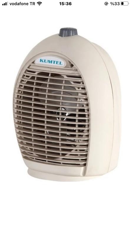 Kumtel Chauffage électrique Avec Ventilateur Lx-6331-Beige
