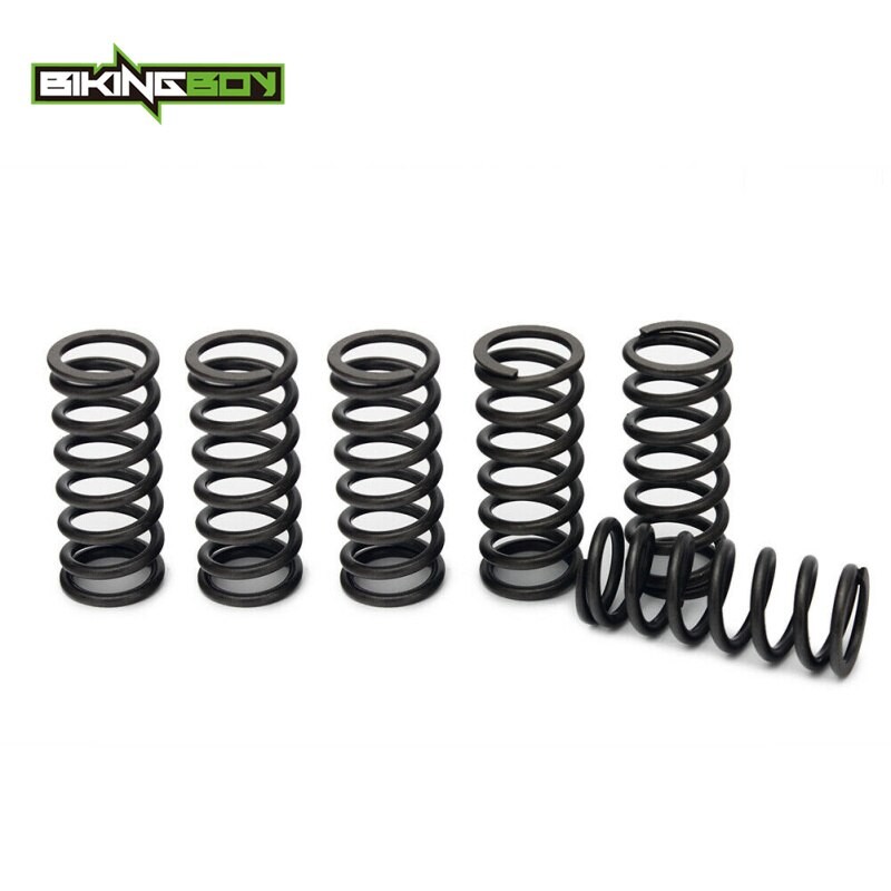 BIKINGBOY 8 Clutch Friction Plate + 7 Steel Separator Plates + 6 Springs DRZ DR-Z 400 00-17 16 15 14 13 12 11 10 09 LX 400 03 04 thumbnail
