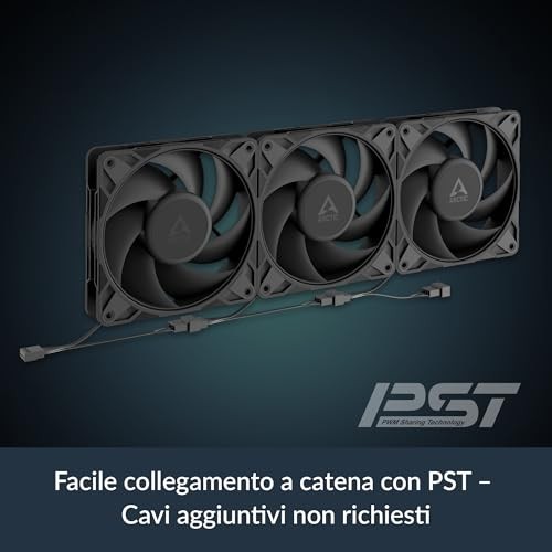 ARCTIC Freezer P12 Pro Reverse - 120 Mm a-RGB PWM Fan with Cable Splitter thumbnail