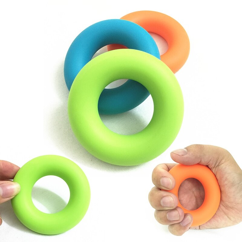 Hand Griff Finger Pow Trainer Feste Silikon Gummi Ring Hand Expander Trainer Finger Greifer Powerball Hand Trainer Griff