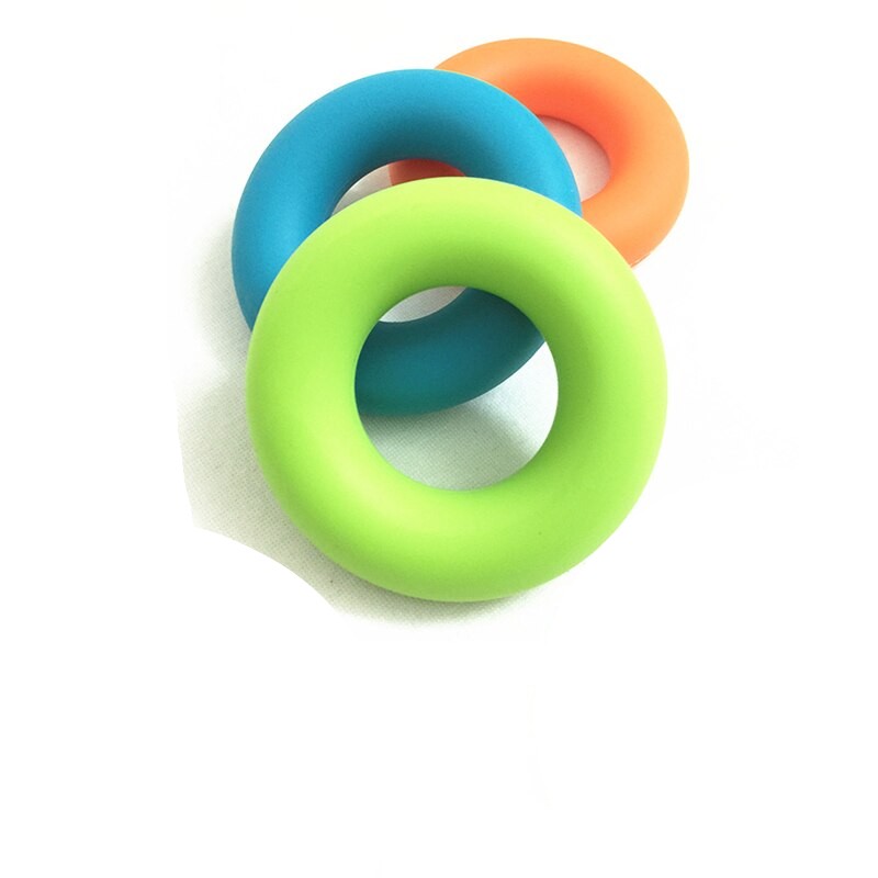 Hand Griff Finger Pow Trainer Feste Silikon Gummi Ring Hand Expander Trainer Finger Greifer Powerball Hand Trainer Griff thumbnail