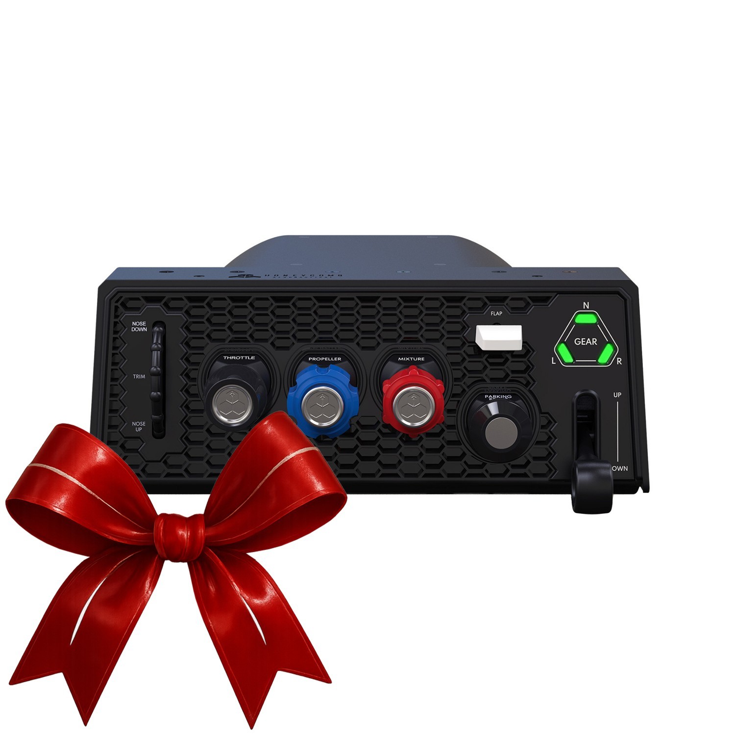 Honeycomb Aeronautical Sierra TPM Module with Trim Wheel and Lockable Throttle Vernier