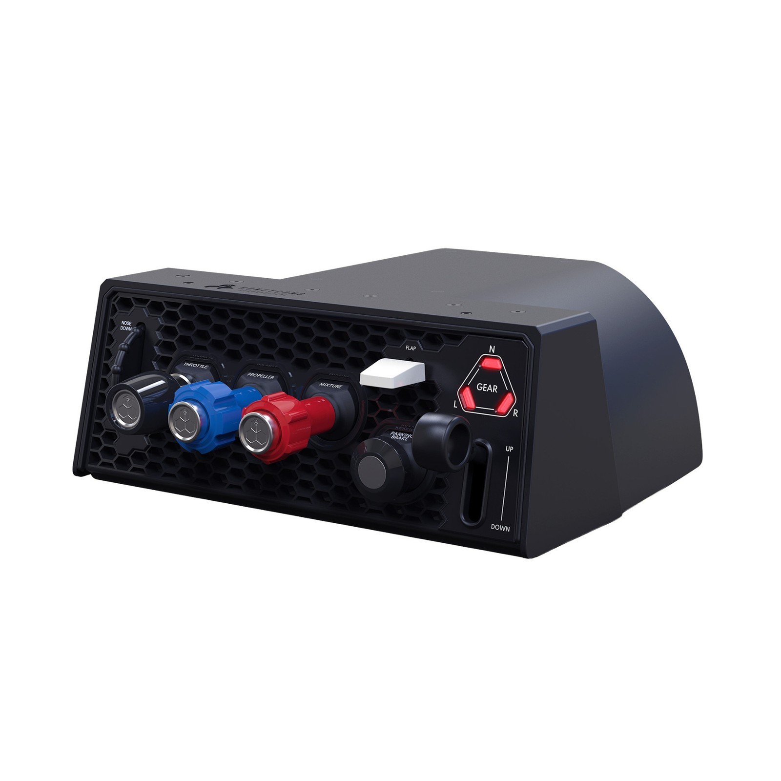 Honeycomb Aeronautical Sierra TPM Module with Trim Wheel and Lockable Throttle Vernier thumbnail