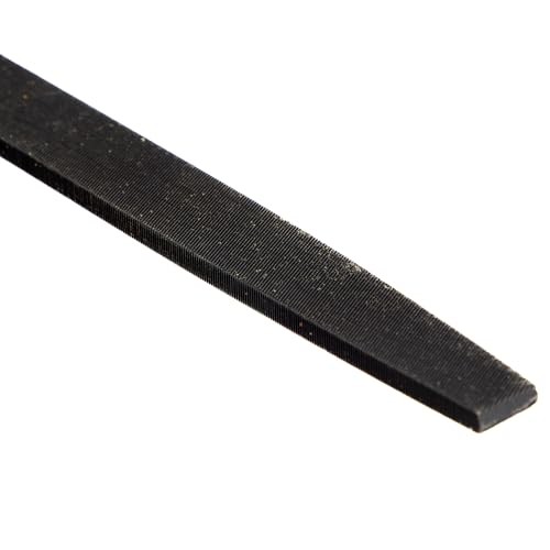 C.K Tools Engineers File 150mm Smooth Flat Safe Edge, High Carbon Black Oxide Steel, Ergonomic Two Component Grip, Secure Tang Bond, Lanyard Compatibl thumbnail