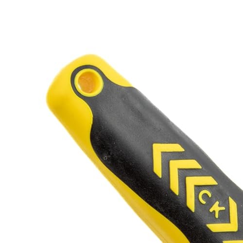 C.K Tools Engineers File Half Round 150mm Second Cut Tapered Point, High Carbon Black Oxide Steel, Ergonomic Two Component Grip, Secure Tang Bond, Lan thumbnail