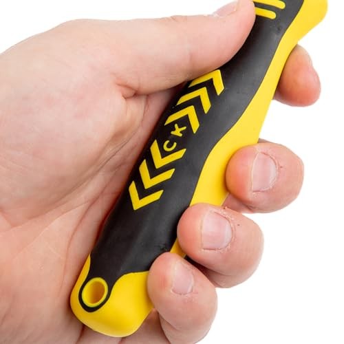 C.K Tools File Rasp 150mm Double Sided Flat, Bastard Rasp & Bastard Cut, High Carbon Black Oxide Steel, Ergonomic Two Component Grip, Secure Tang Bond thumbnail
