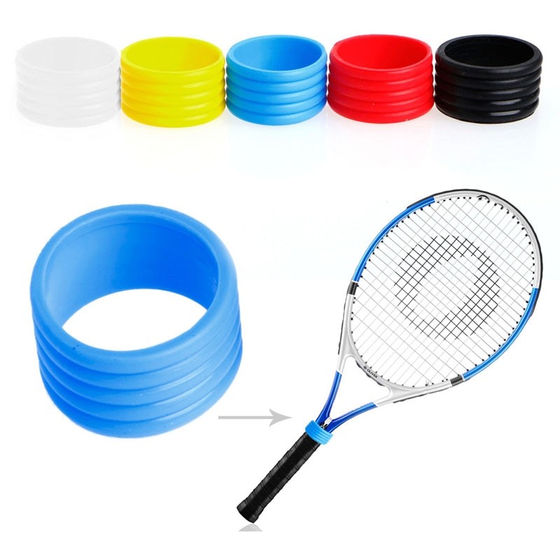 Neue Dehnbar Tennis Schläger Griff Der Gummi Ring Tennis Schläger Band Griffbänder