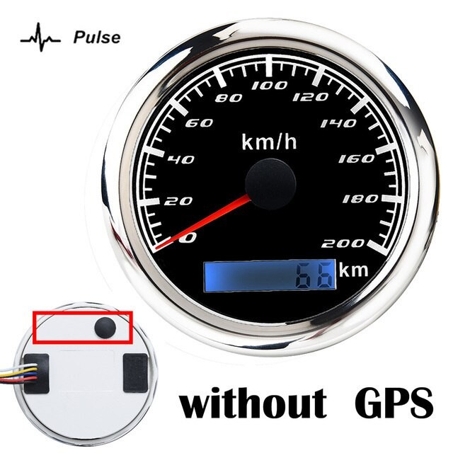 60 Km/h Auto GPS Tacho Messgerät 30 120 200Km/h Stiefel Geschwindigkeit Kilometerzähler Mit GPS Antenne Passen Für Motorrad Auto Lkw thumbnail
