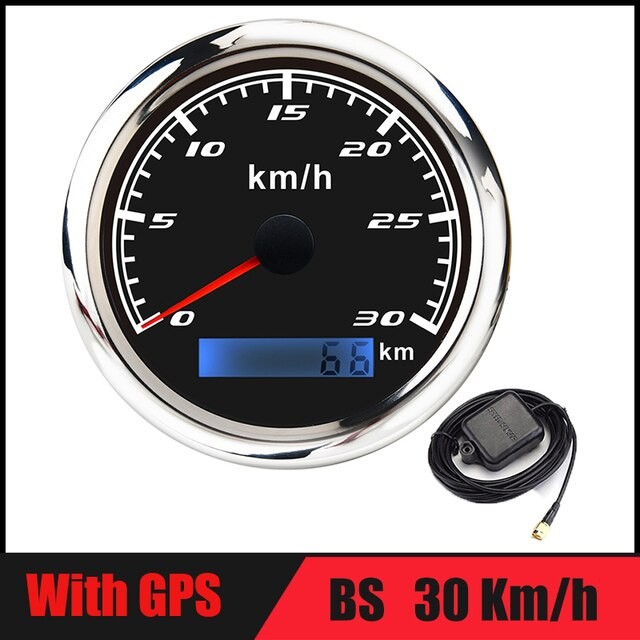 60 Km/h Auto GPS Tacho Messgerät 30 120 200Km/h Stiefel Geschwindigkeit Kilometerzähler Mit GPS Antenne Passen Für Motorrad Auto Lkw thumbnail