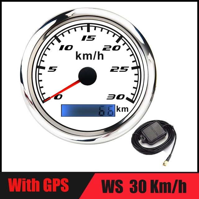 60 Km/h Auto GPS Tacho Messgerät 30 120 200Km/h Stiefel Geschwindigkeit Kilometerzähler Mit GPS Antenne Passen Für Motorrad Auto Lkw thumbnail