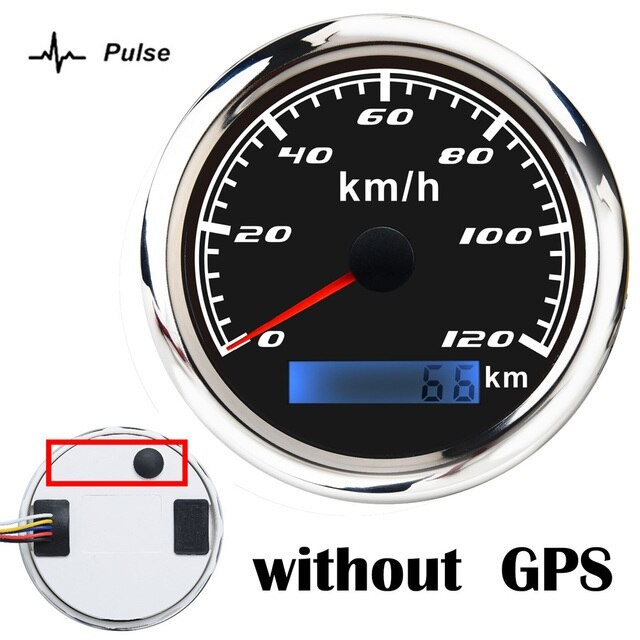 60 Km/h Auto GPS Tacho Messgerät 30 120 200Km/h Stiefel Geschwindigkeit Kilometerzähler Mit GPS Antenne Passen Für Motorrad Auto Lkw thumbnail