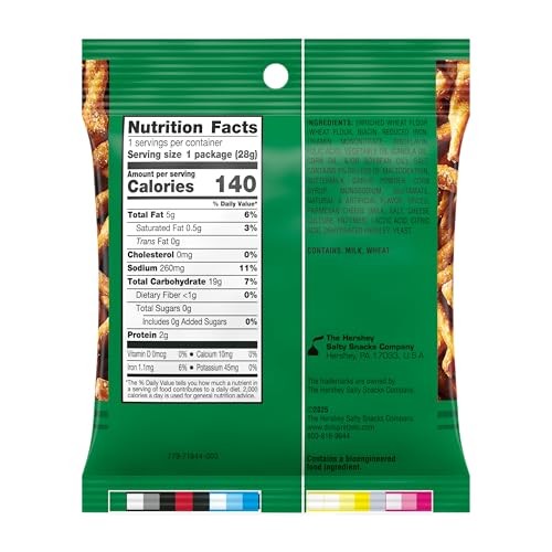 Dot's Pretzels Parmesan Garlic Seasoned Pretzel Twist Snack, 1oz Individually Sized Bag (10 Count) thumbnail