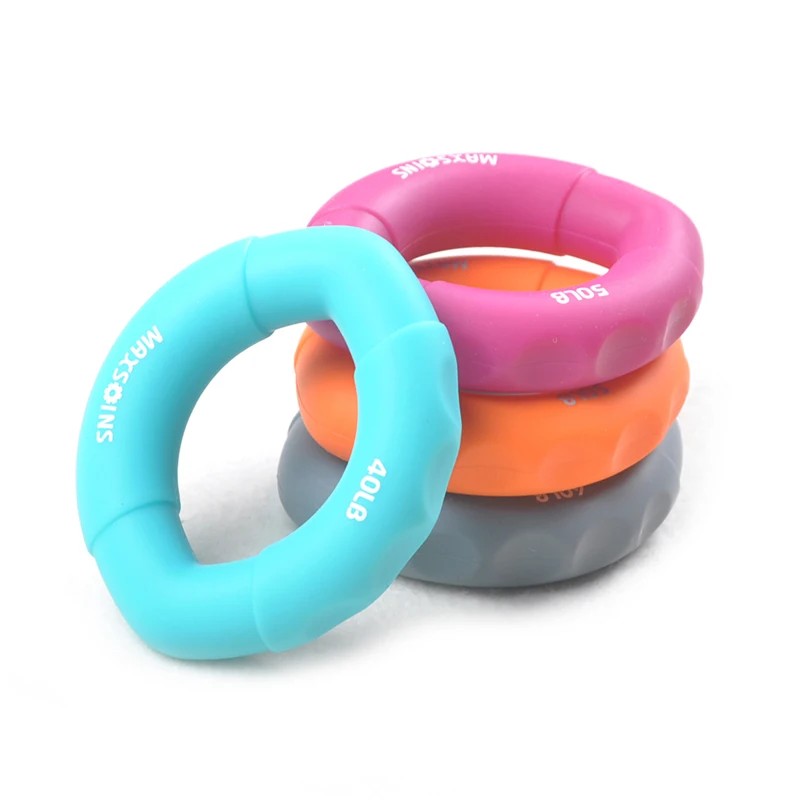 Hand Griff Muskel Entwickler Energie Handgelenk Arm Ausbildung Karpaltunnelsyndrom Expander Kraft Gummi Trainer Finger Ring Fitnessstudio Anti Betonen