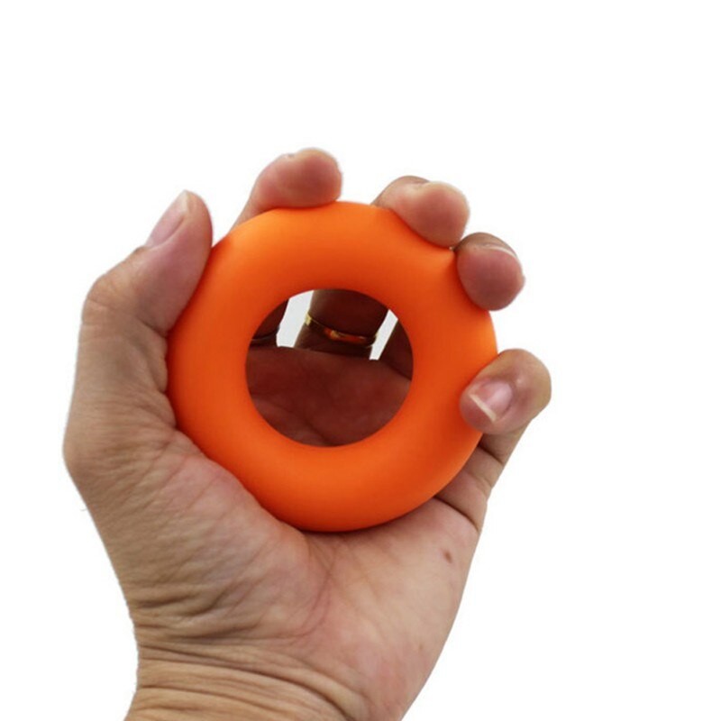 1 Stck Festigkeit Hand Griff Ring Muskel Energie Ausbildung Gummi Ring Trainer Fitnessstudio Expander Greifer Festigkeit Finger Ring thumbnail