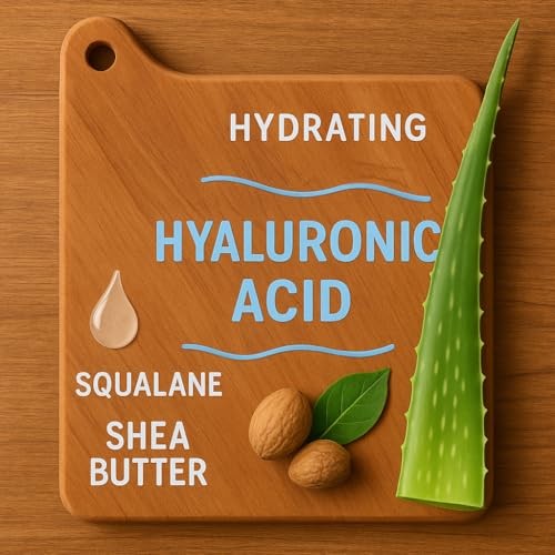 Hydrating Hyaluronic Acid Body Wash – Moisturizing Shower Gel for All Skin Types, Sensitive Skin – Nourishing, Paraben-Free, Sulfate-Free, Vegan F thumbnail