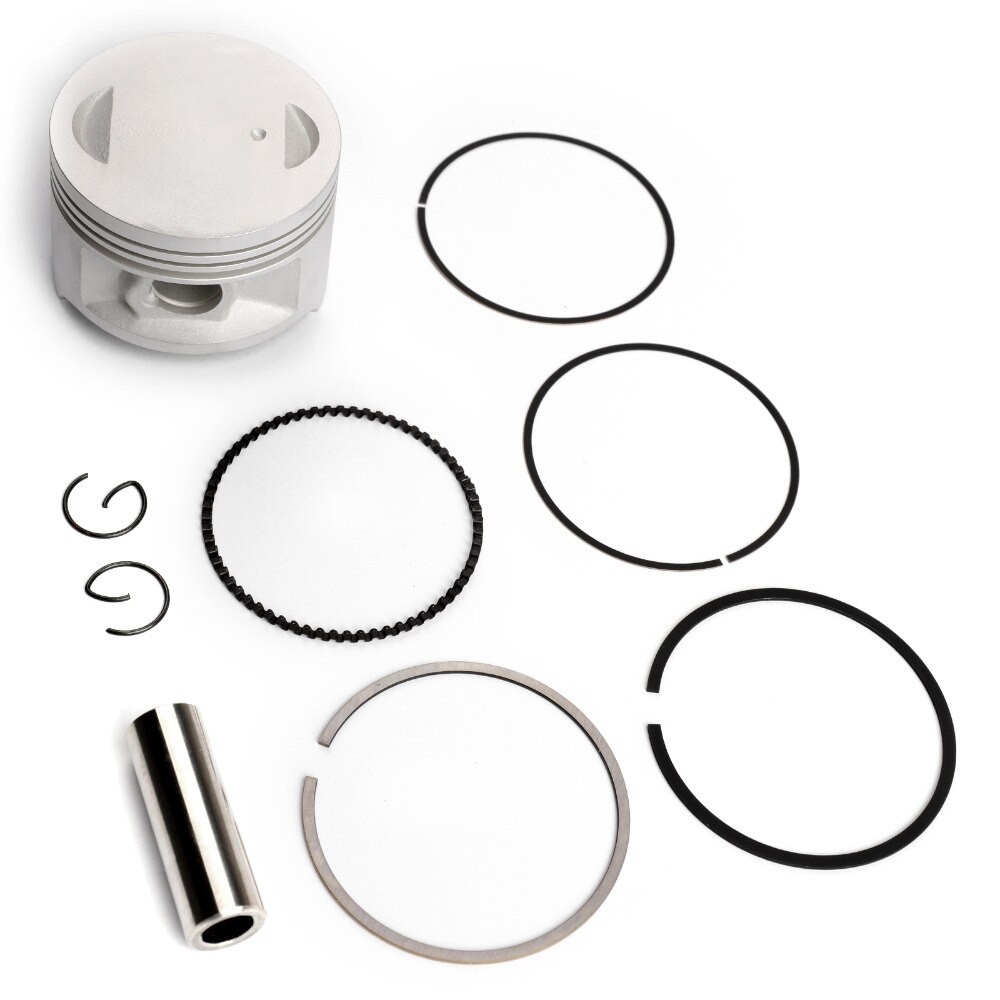 Artudatech Passer Til Suzuki Rv125 En125 03-15 Std ø 57.00mm Stempelsæt +0.25 +0.50 +0.75 +1.00 12100-12 F 50-050 Motorcykeldele
