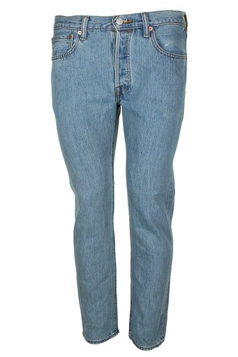 Levis Men's 501 Original Shrink to Fit Button Fly Jeans LStnewash 0134 34X30