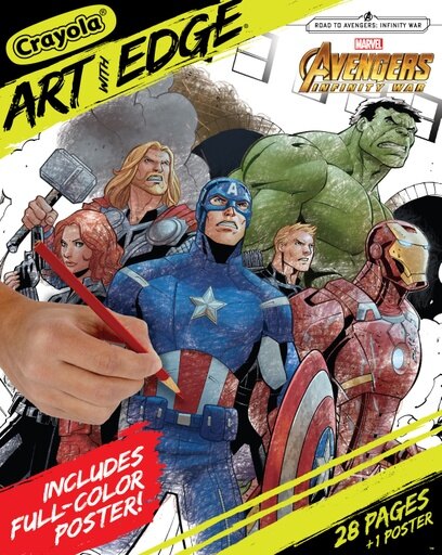 Crayola 04-0489 Marvel Avengers - Coloring Book