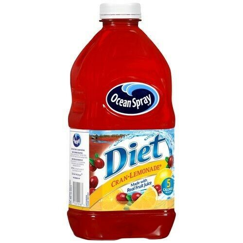 Ocean Spray Diet Cran-Lemonade Juice, (Pack 8)