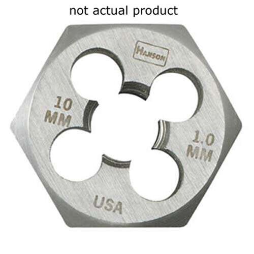 Irwin 9734 Hex Die, High Carbon Steel, 1